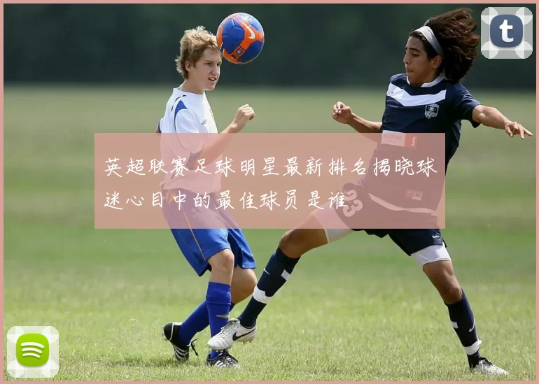 英超联赛足球明星最新排名揭晓球迷心目中的最佳球员是谁